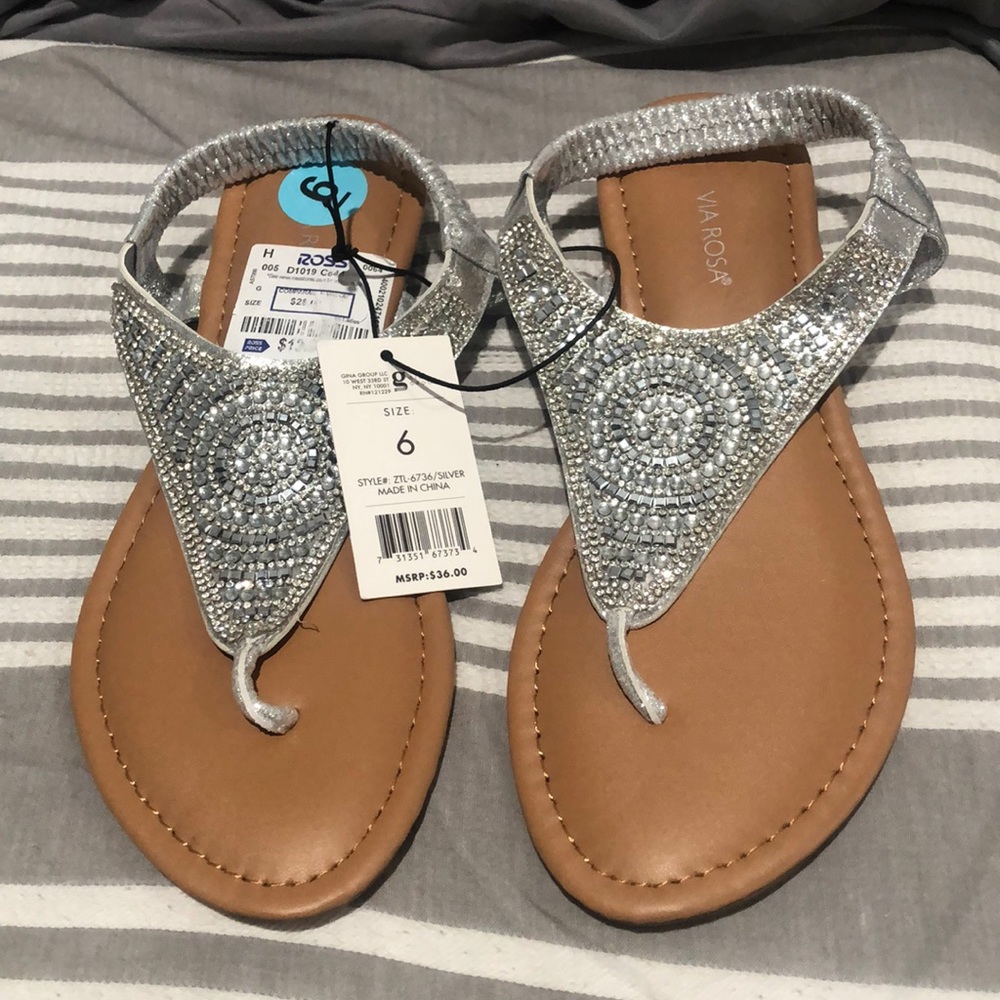 VIA ROSA sandals